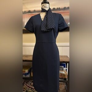 J. Crew Navy Dress size 6 NWT